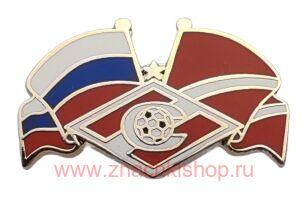 Флаг России Флаг Спартака ромб ФК Спартак футбол