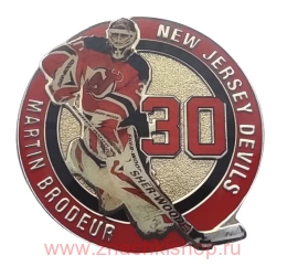 Нью - Джерси Девилз Мартин Бродёр NHL 