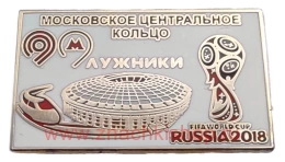 Чемпионат Мира 2018 Россия МЦК станция Лужники метро