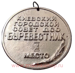  Медаль ДСО БУРЕВЕСТНИК Киевский Городской Совет 1 - место.